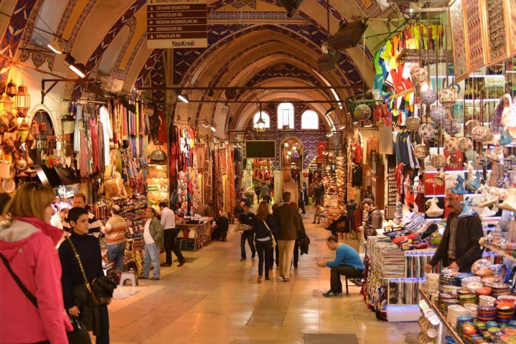 Grand Bazaar in Beyazid